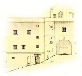 Plan d'une maison à la Casbah d'Alger
